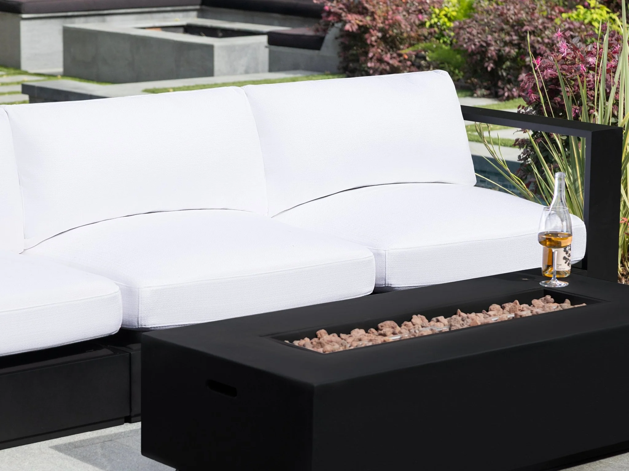 6-Seat Modular Corner Sectional Aluminum Outdoor - Image 6