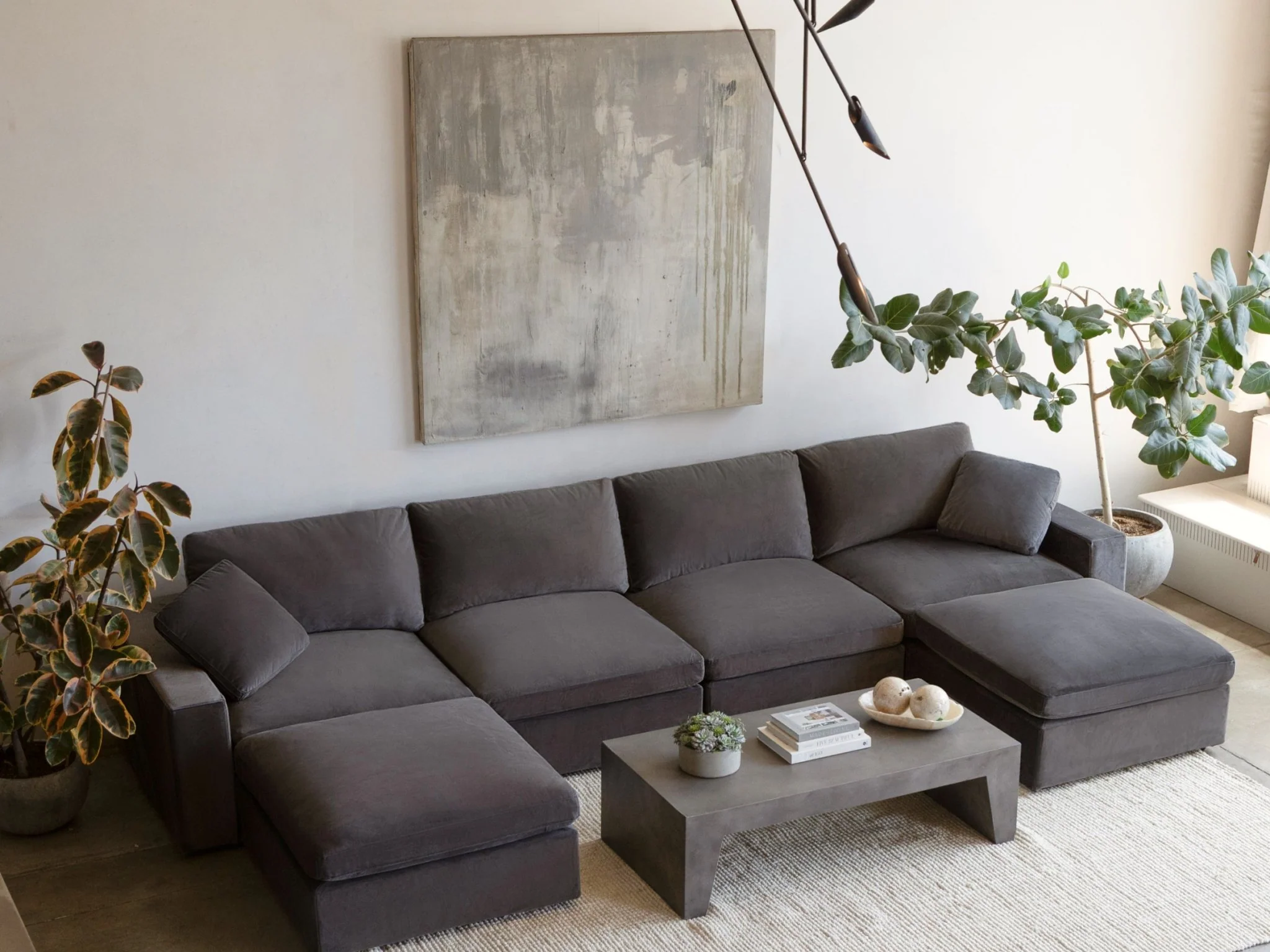 6-Seat Modular Corner Lounger Sectional - Image 192