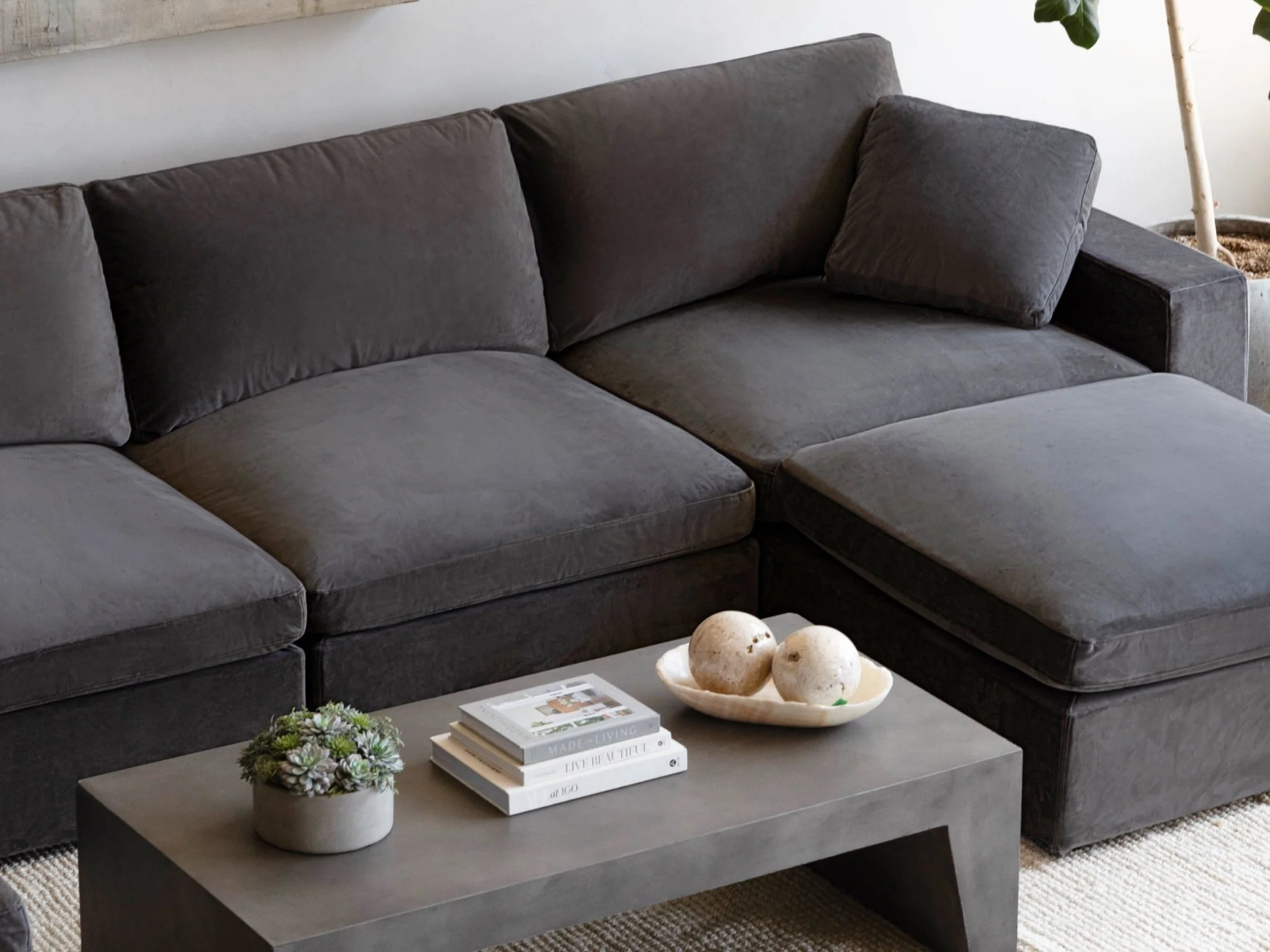 6-Seat Modular Corner Lounger Sectional - Image 193