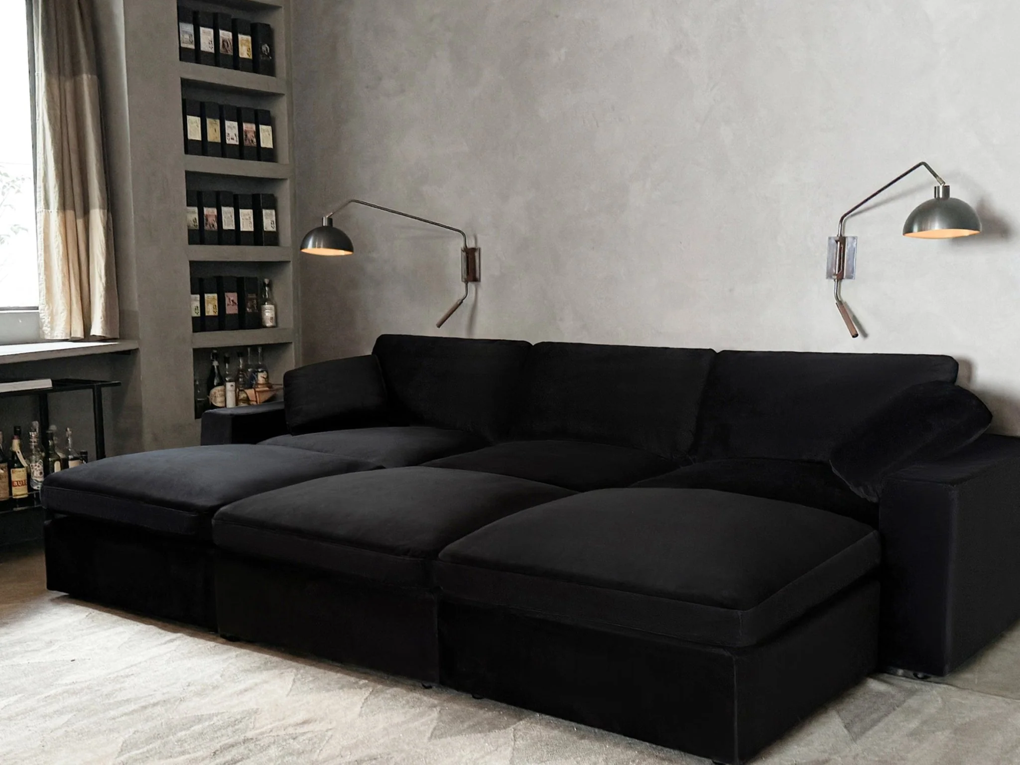 3-Seat Modular Lounger Sofa - Image 224
