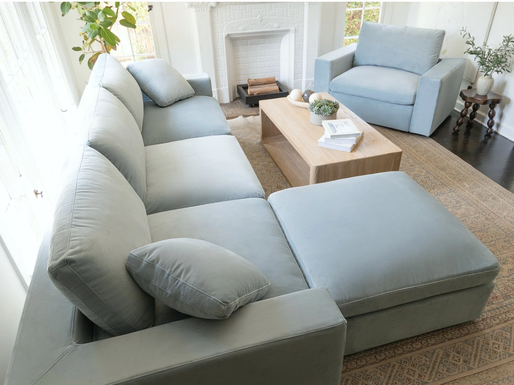 3-Seat Modular Lounger Sofa - Image 238
