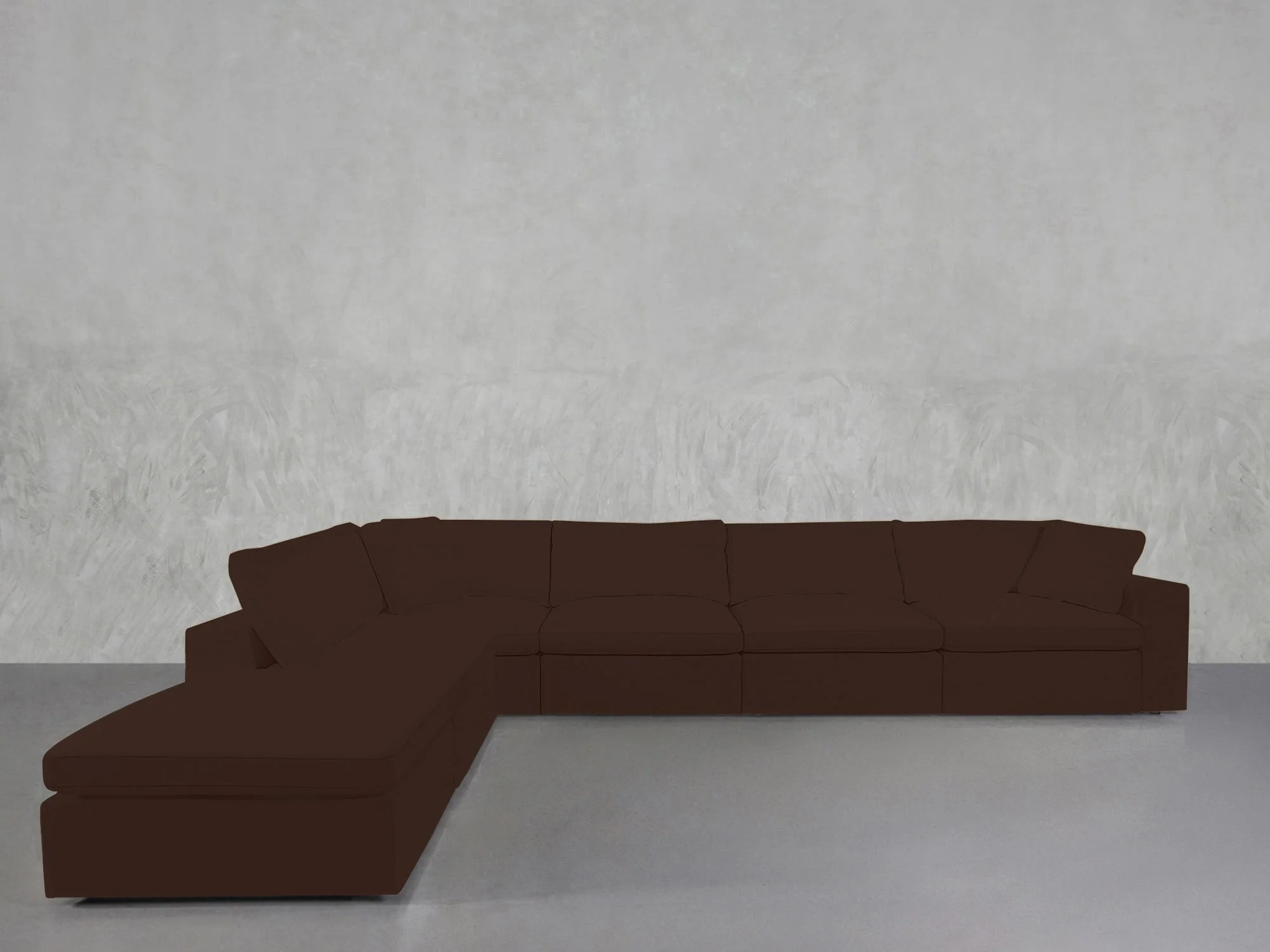 6-Seat Modular Corner Lounger Sectional - Image 141