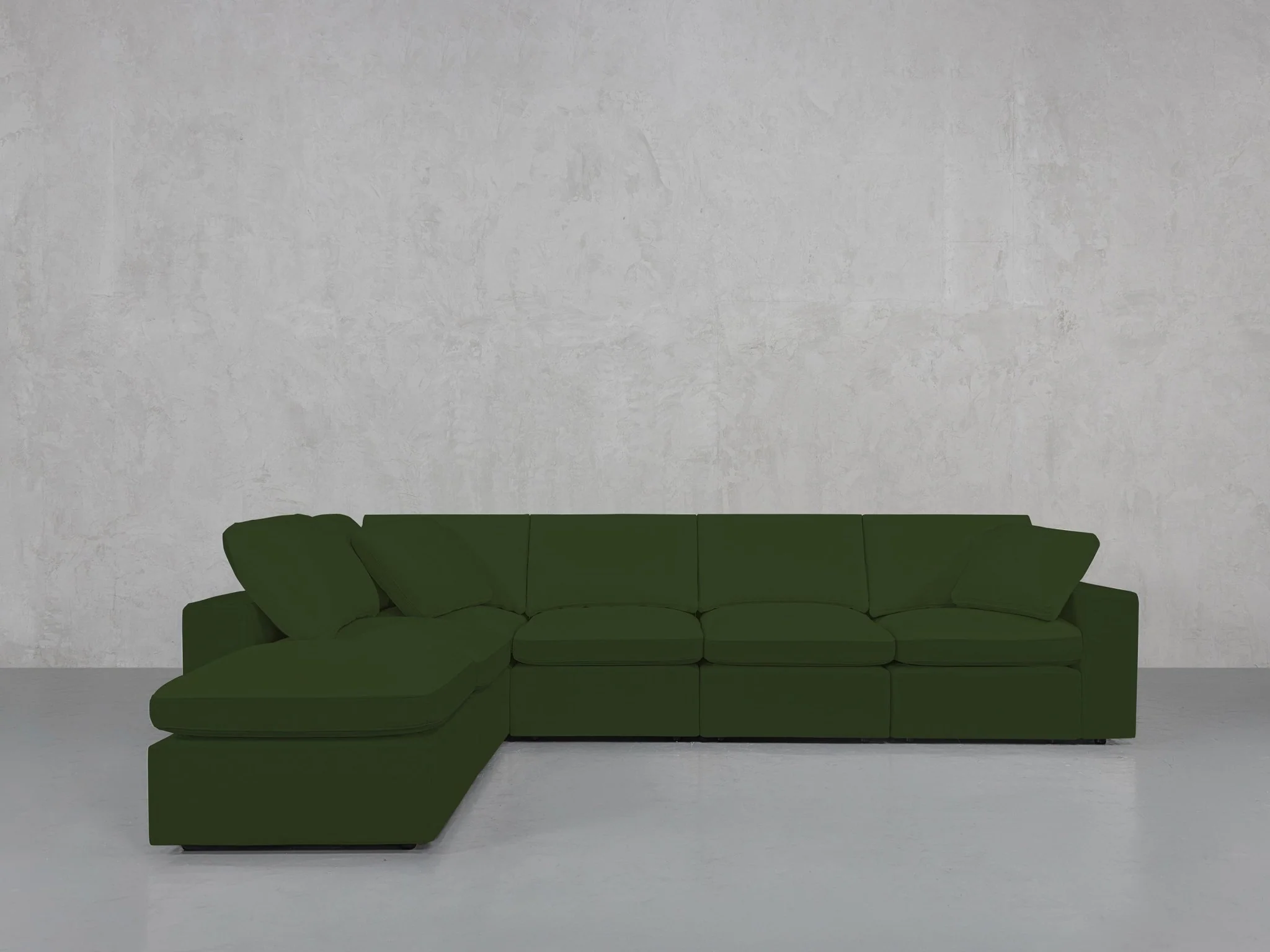 6-Seat Modular Corner Lounger Sectional - Image 155