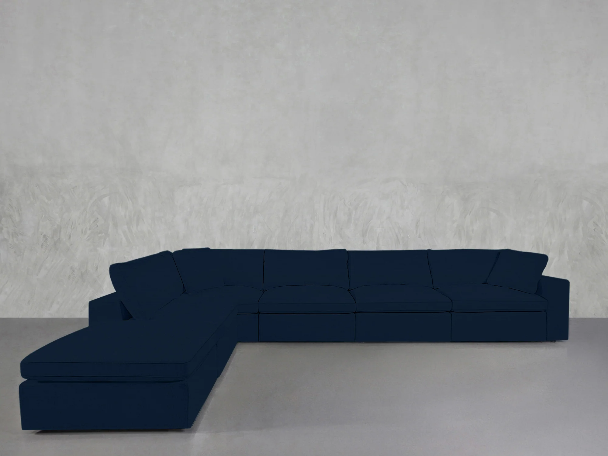6-Seat Modular Corner Lounger Sectional - Image 163