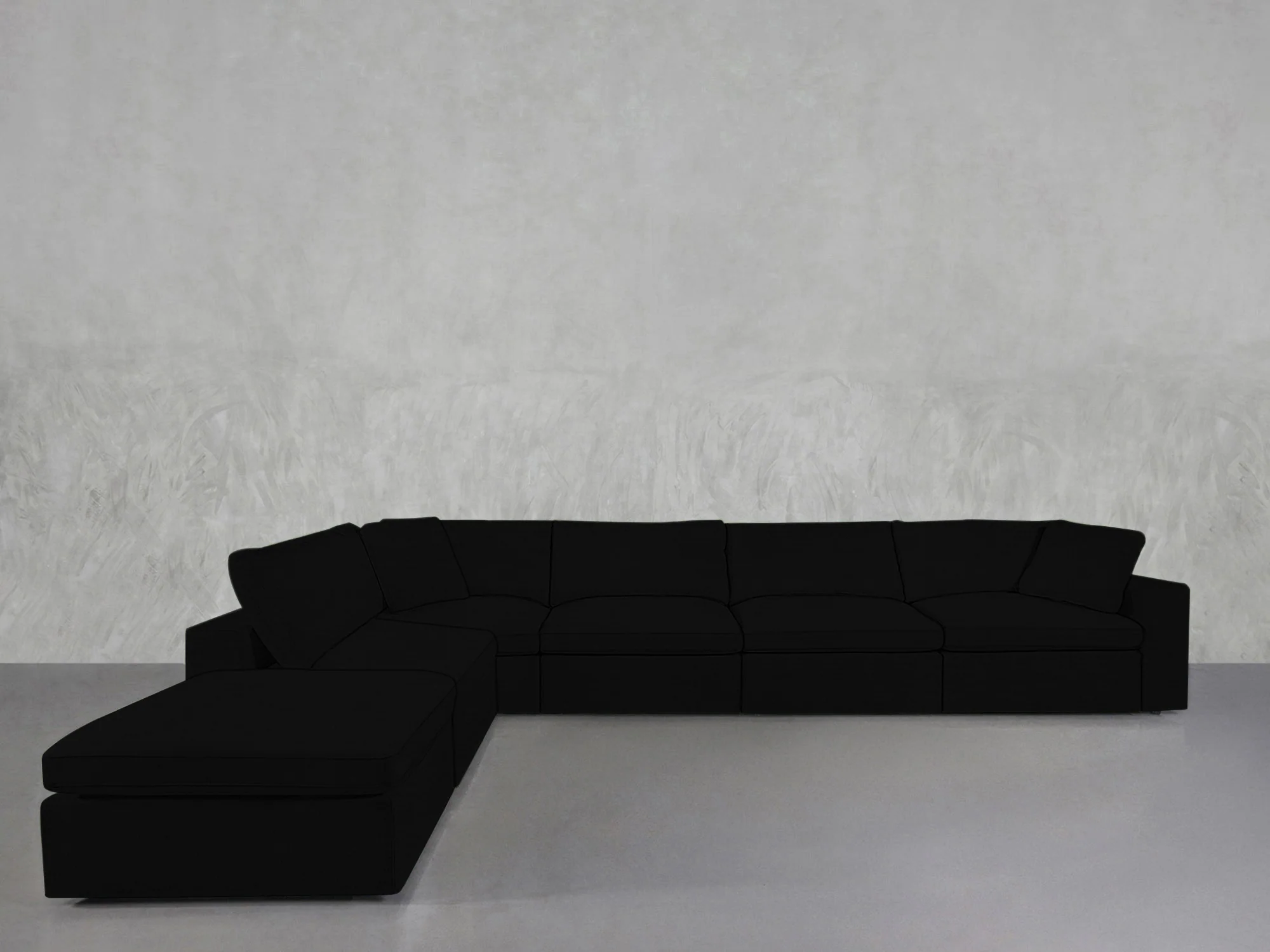 6-Seat Modular Corner Lounger Sectional - Image 197