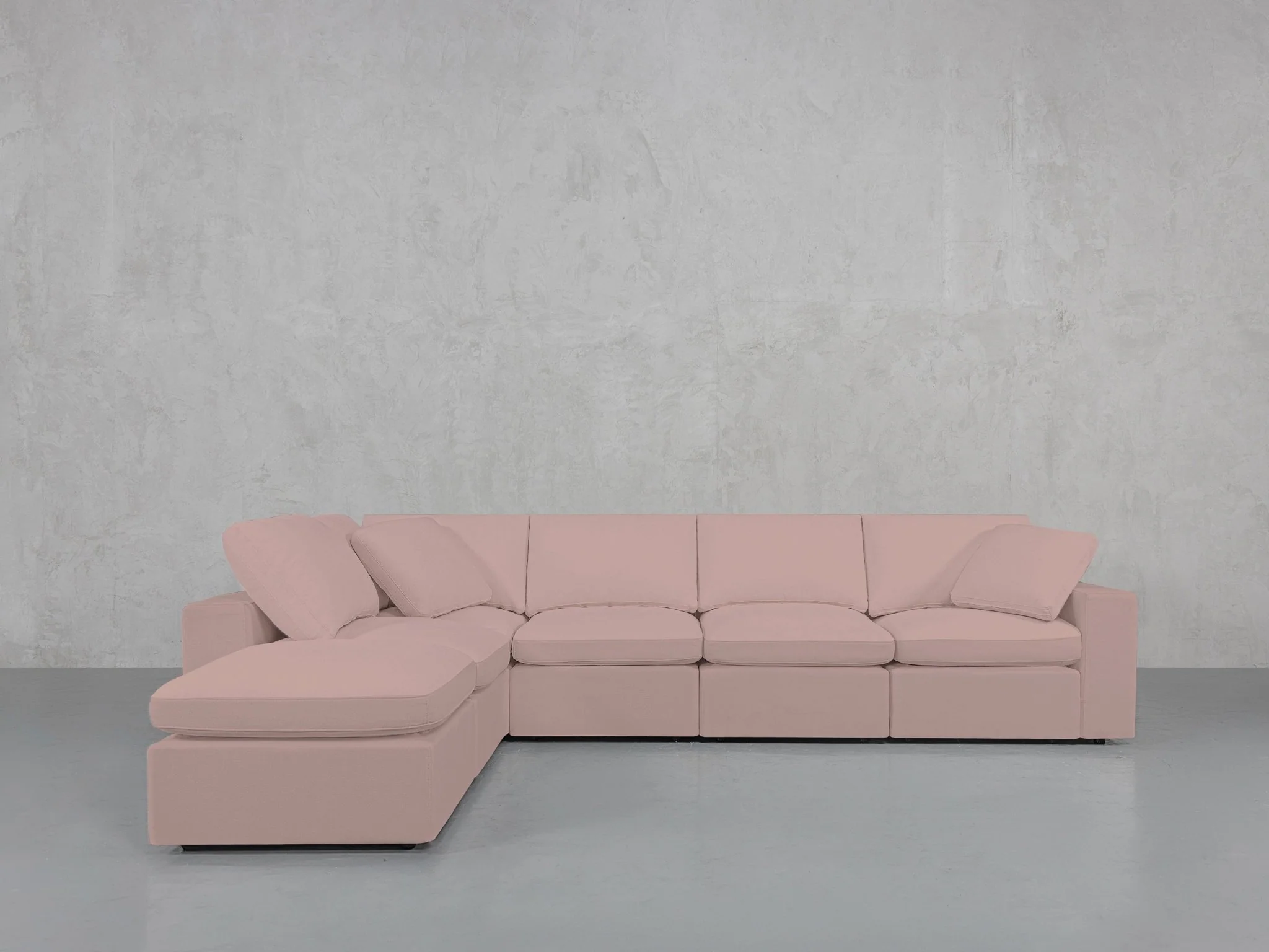 6-Seat Modular Corner Lounger Sectional - Image 221