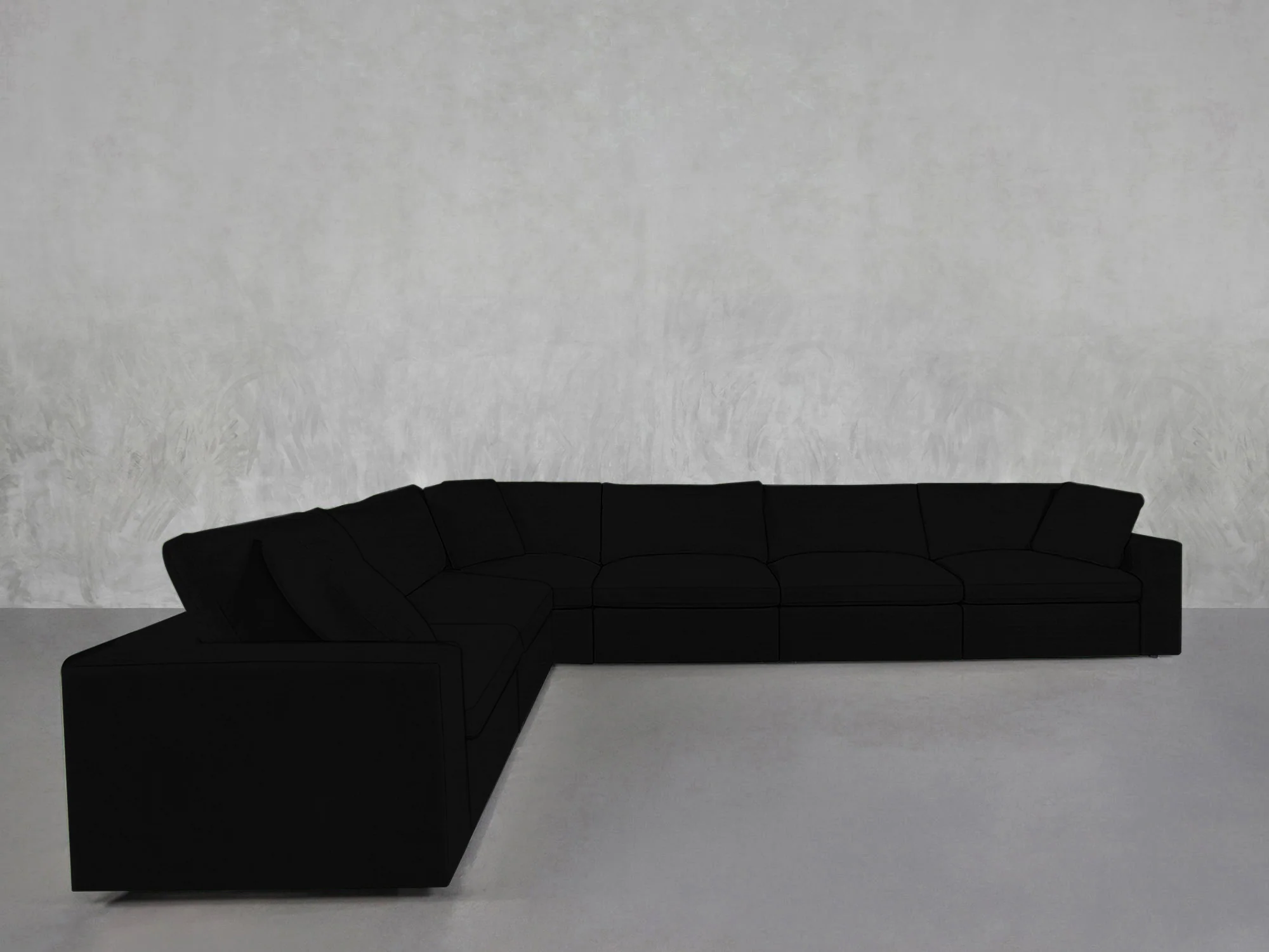 6-Seat Modular Corner Sectional - Image 209