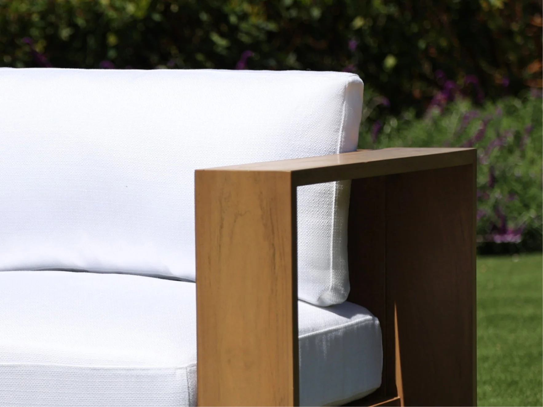 6-Seat Modular Daybed Teak Outdoor - Image 6