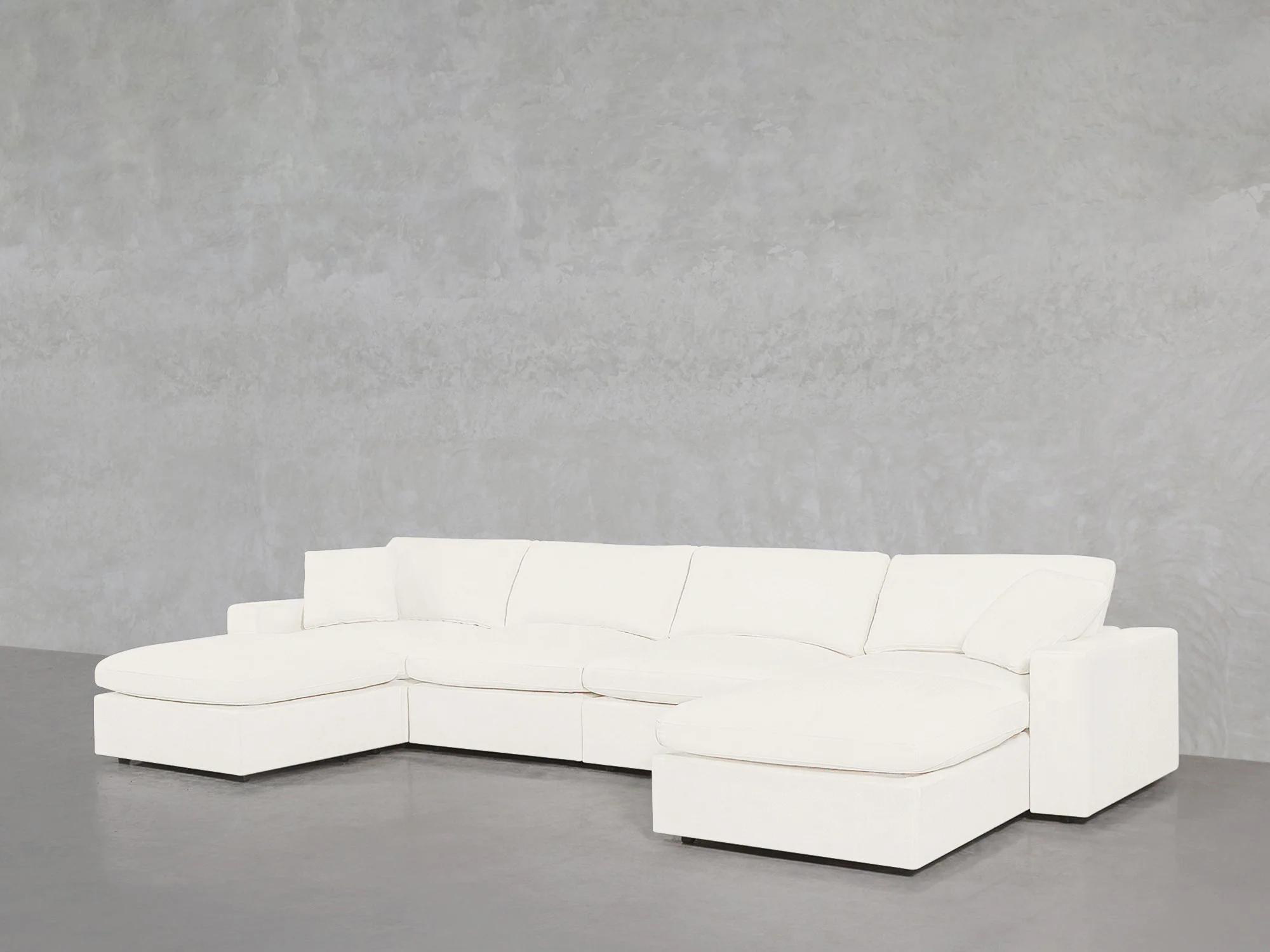 6-Seat Modular Double Chaise Sectional - Image 108
