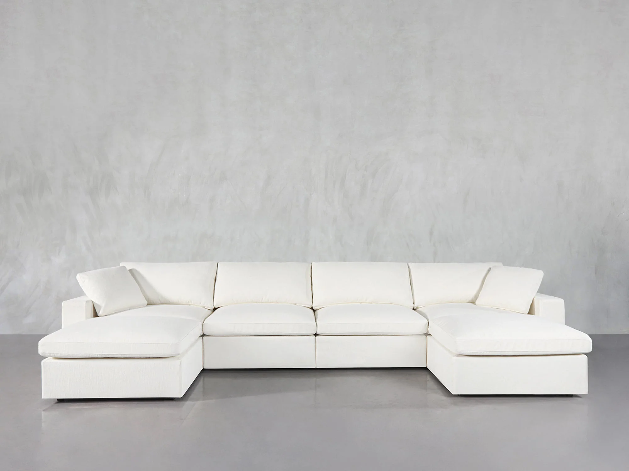 6-Seat Modular Double Chaise Sectional - Image 14