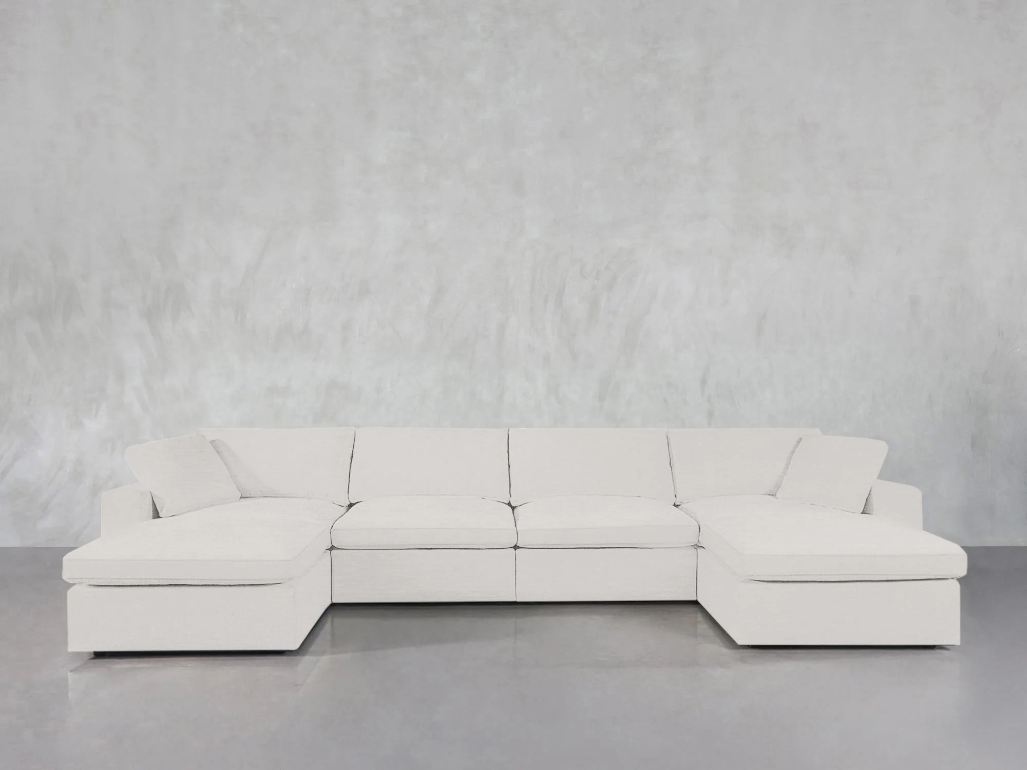 6-Seat Modular Double Chaise Sectional - Image 173