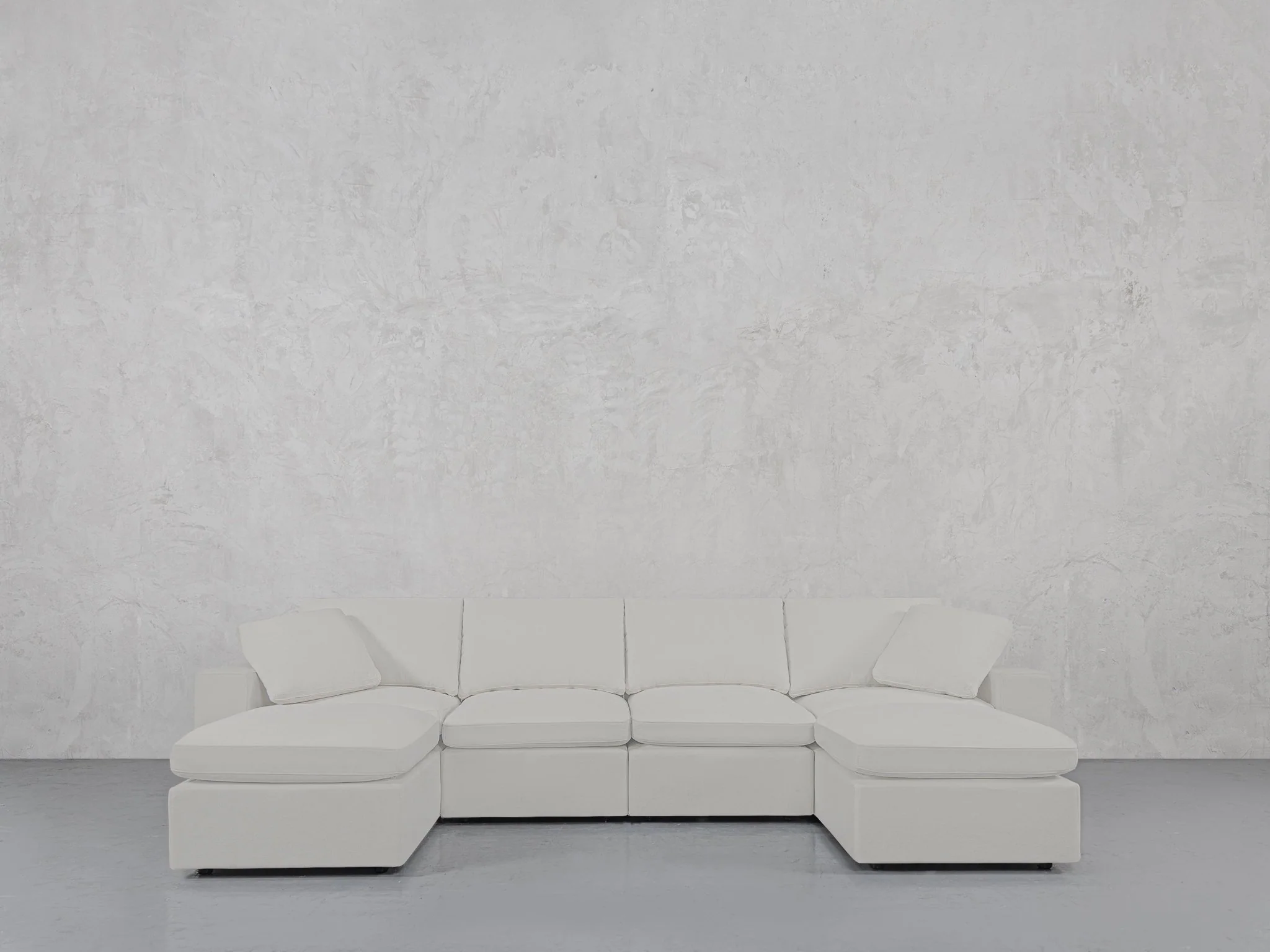 6-Seat Modular Double Chaise Sectional - Image 176