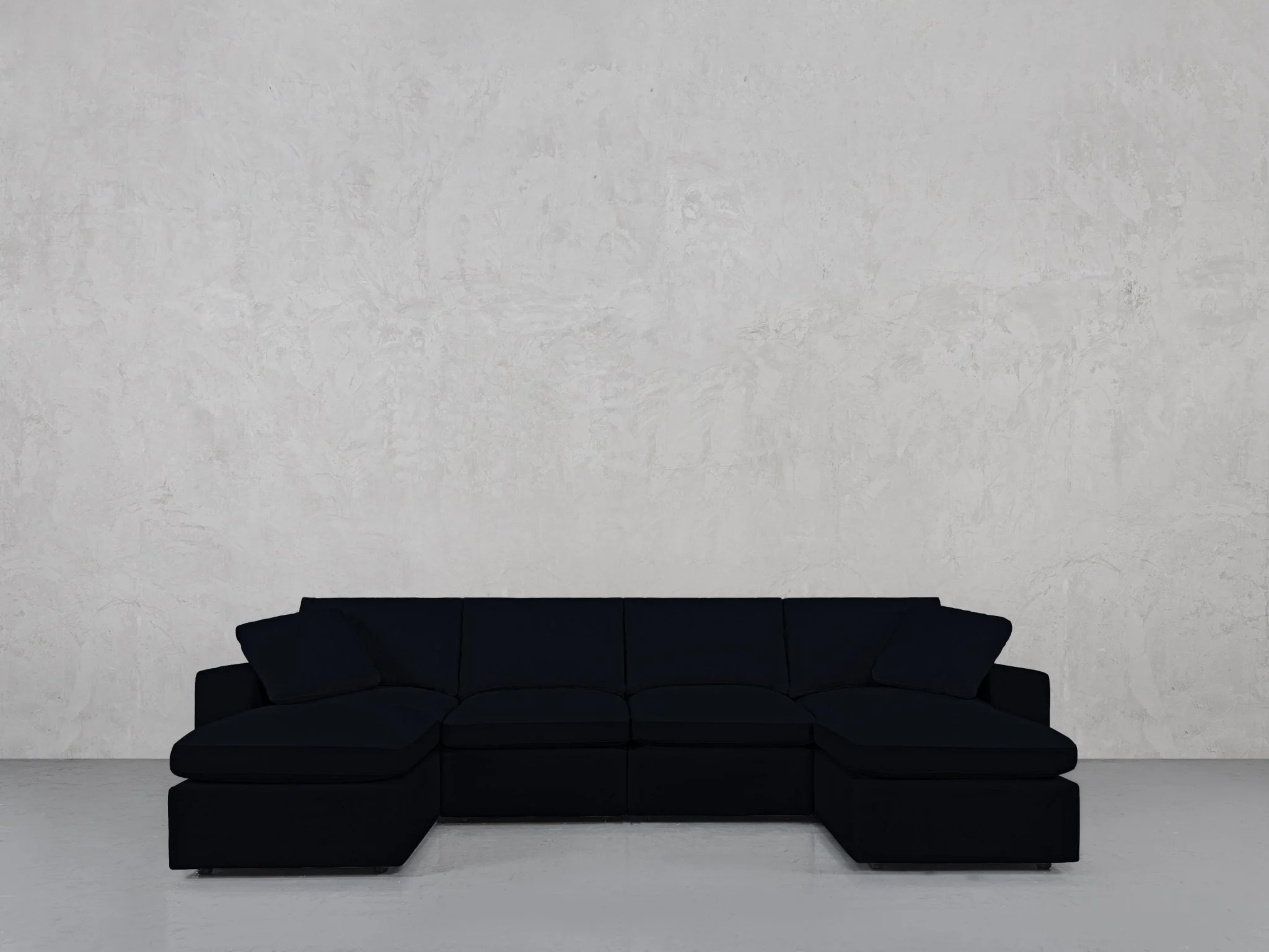 6-Seat Modular Double Chaise Sectional - Image 198