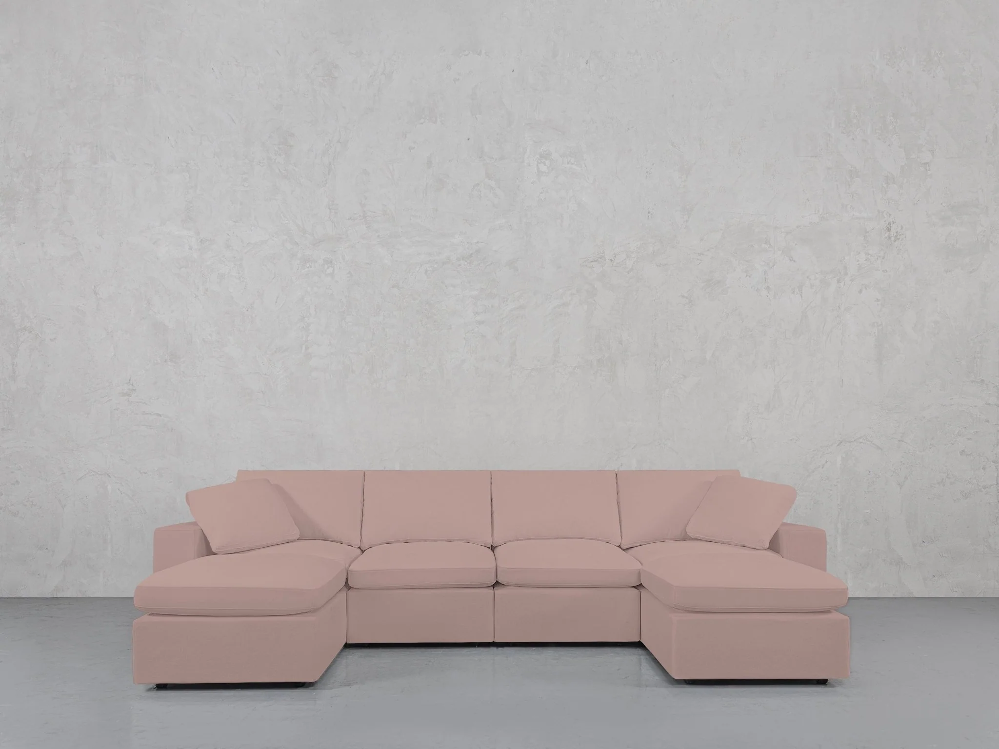 6-Seat Modular Double Chaise Sectional - Image 220