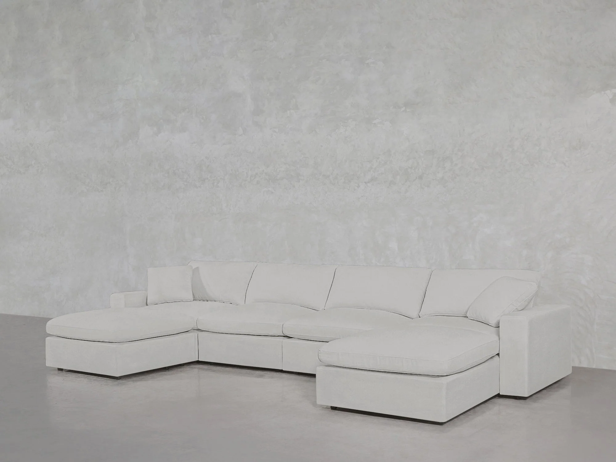 6-Seat Modular Double Chaise Sectional - Image 25
