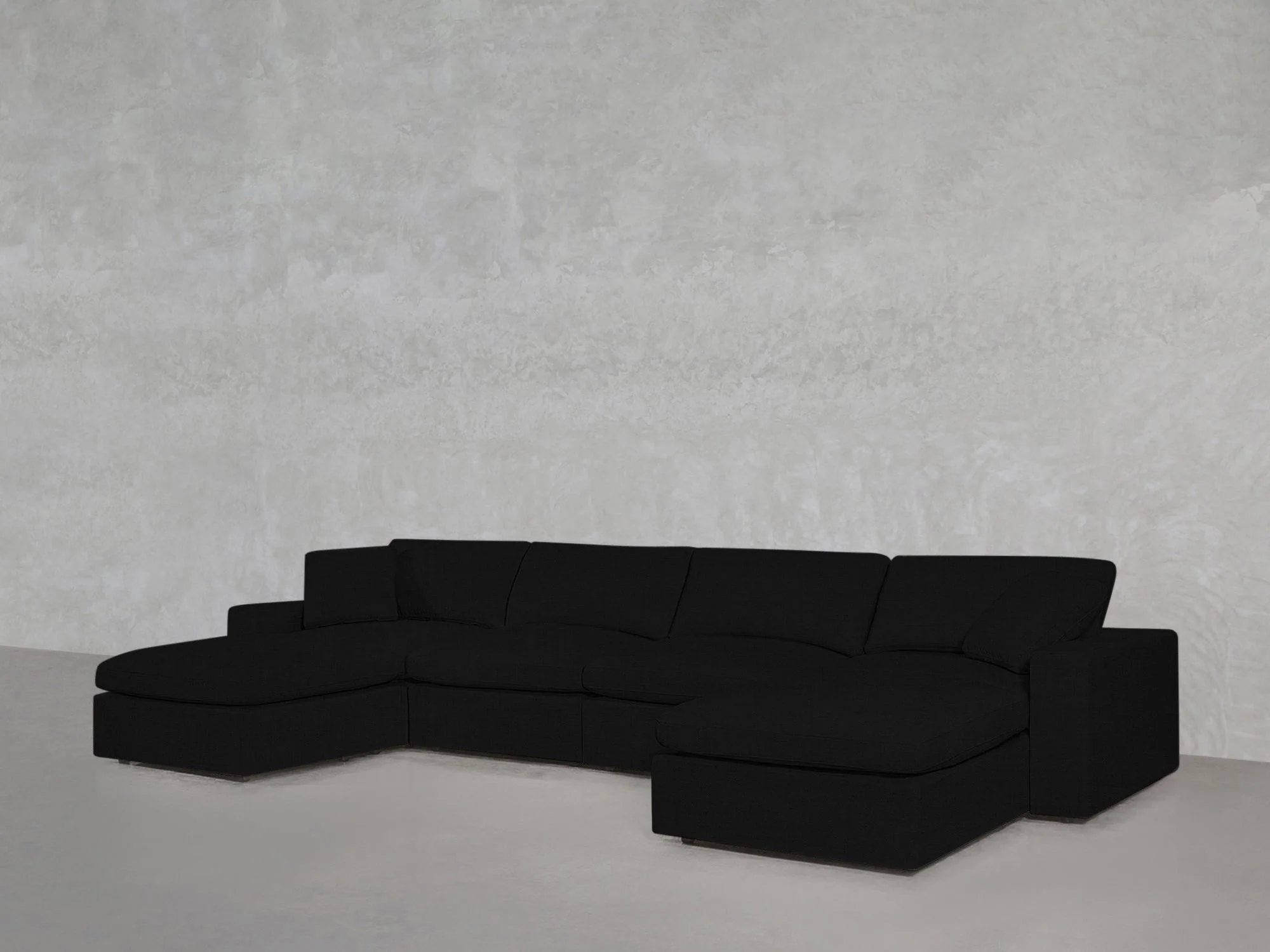 6-Seat Modular Double Chaise Sectional - Image 97