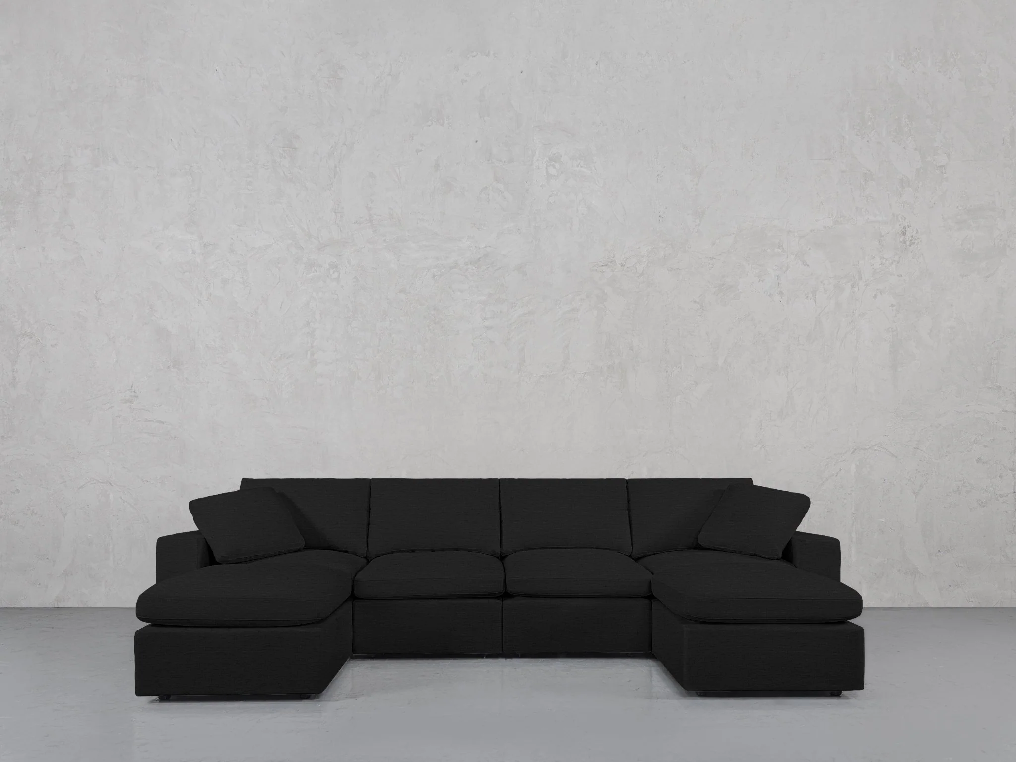 6-Seat Modular Double Chaise Sectional - Image 99