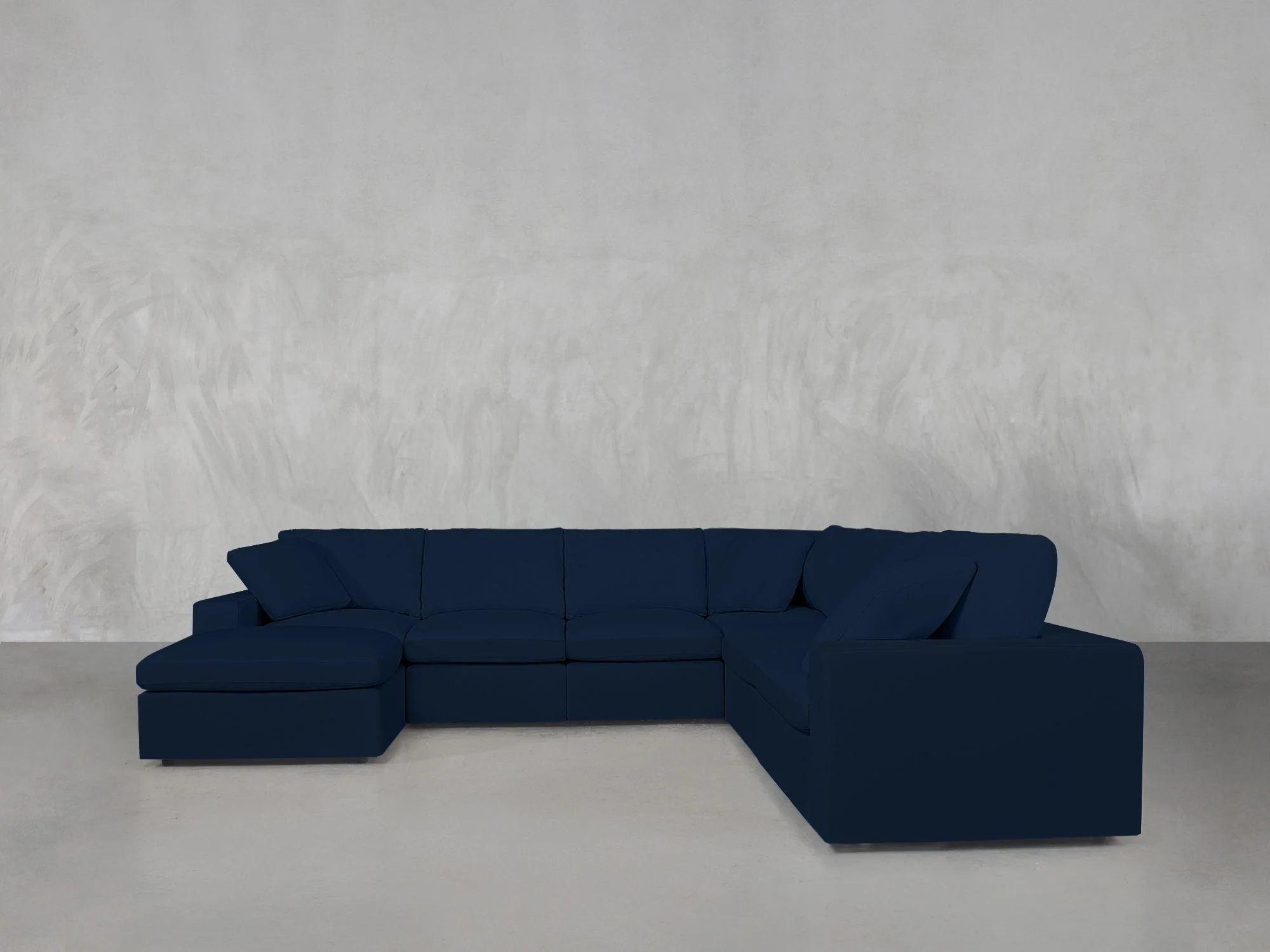 7-Seat Modular Chaise Corner Right Sectional - Image 163