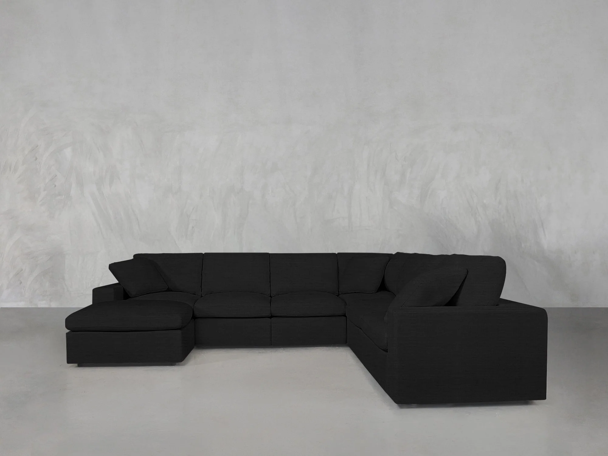 7-Seat Modular Chaise Corner Right Sectional - Image 97