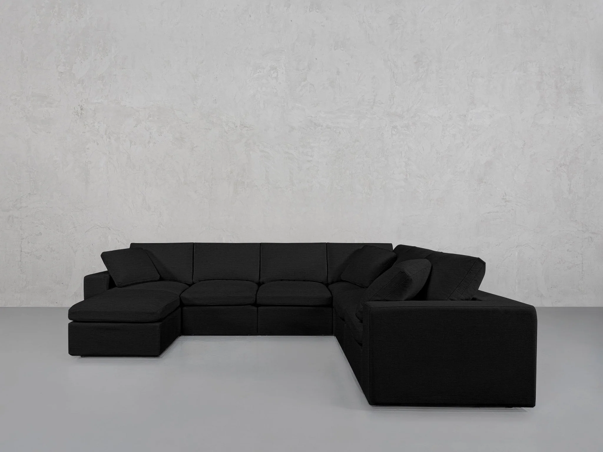 7-Seat Modular Chaise Corner Right Sectional - Image 98