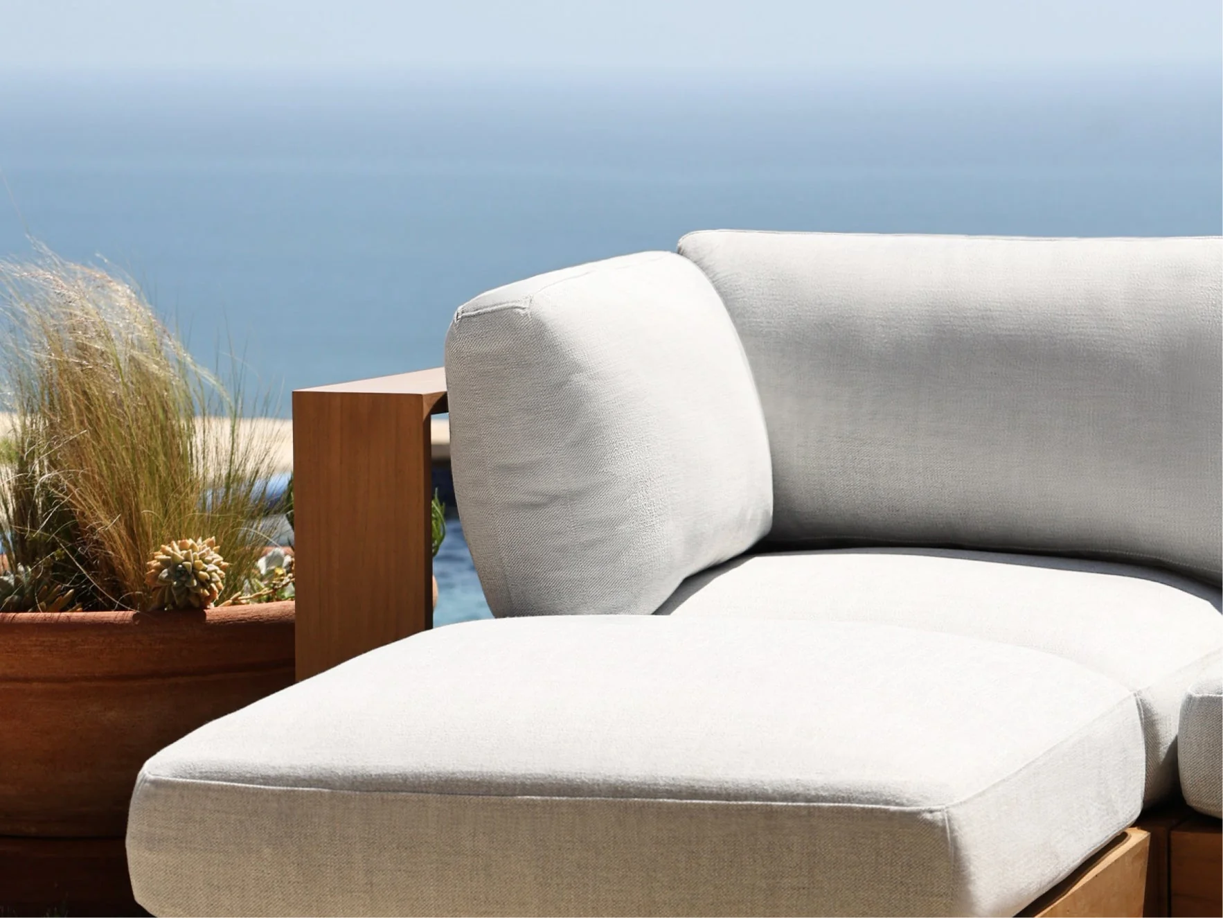 8-Seat Modular Closed Pit Teak Outdoor - Image 11